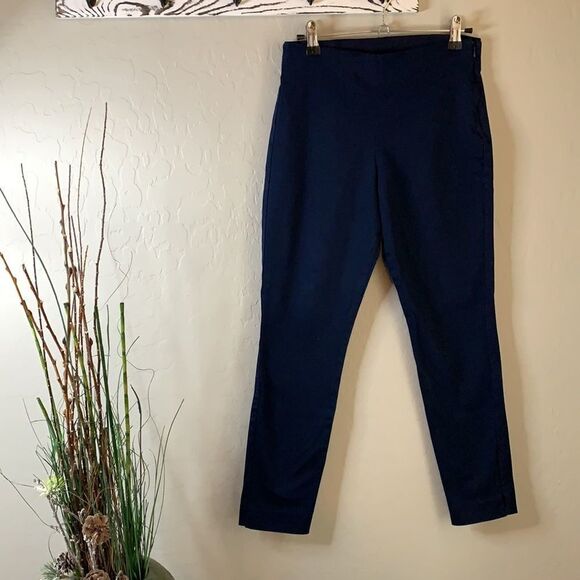 OLD Navy denim elastic waist with side zipper and button closure size 2 - Picture 2 of 10